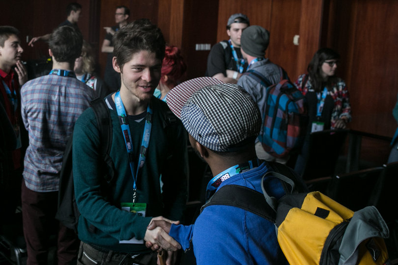 David Musgrave, an artist from Portland, came to the meet up to try and discover ways to appeal to college booking organizations. Benini, UU's concert director, said the organization is working to bring smaller, unsigned acts to the stage for students. 