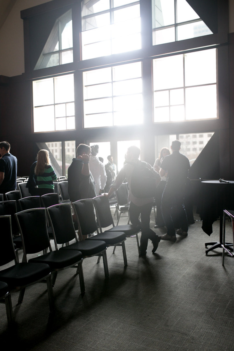 The meet up was held in the Austin Suite in the Austin Convention Center at 12:30 p.m. After each organization introduced themselves, they were able to mix and mingle.
