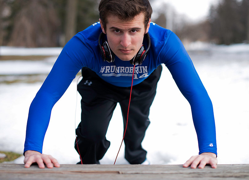 Faugno was prepped for training by Fleet Feet, a Syracuse running store. He's been training 16 weeks for his run.