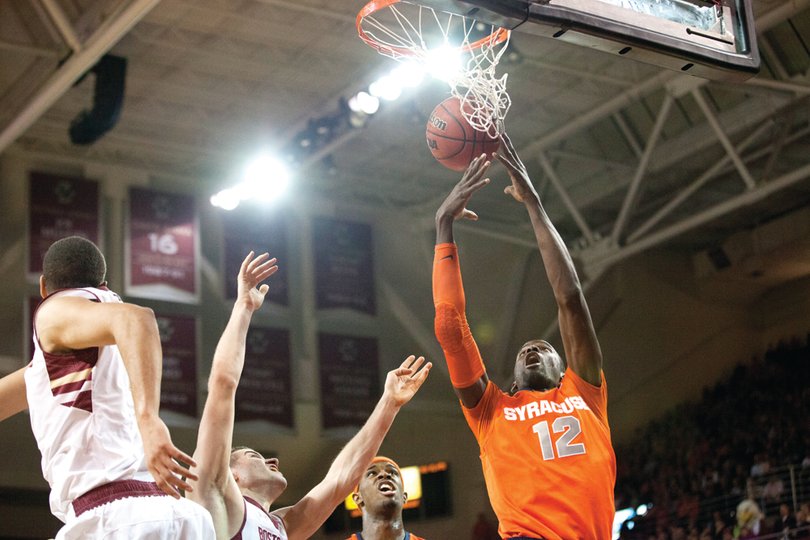 Keita was nevera consistent starter for theOrange, bu t consistently hustled and played sturdy defense. 