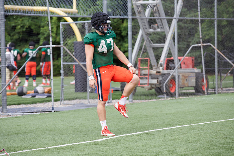 Rodgers has started for the Orange the last three seasons at long snapper.
