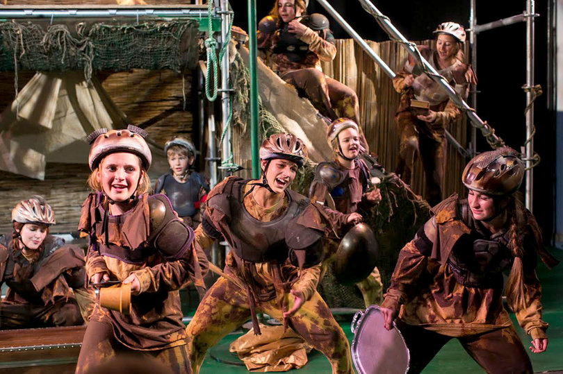 ”Tarzan,” was the most recent production performed  at the Redhouse Arts Center.  The center is committed to featuring both professional and  local actors in their productions. 