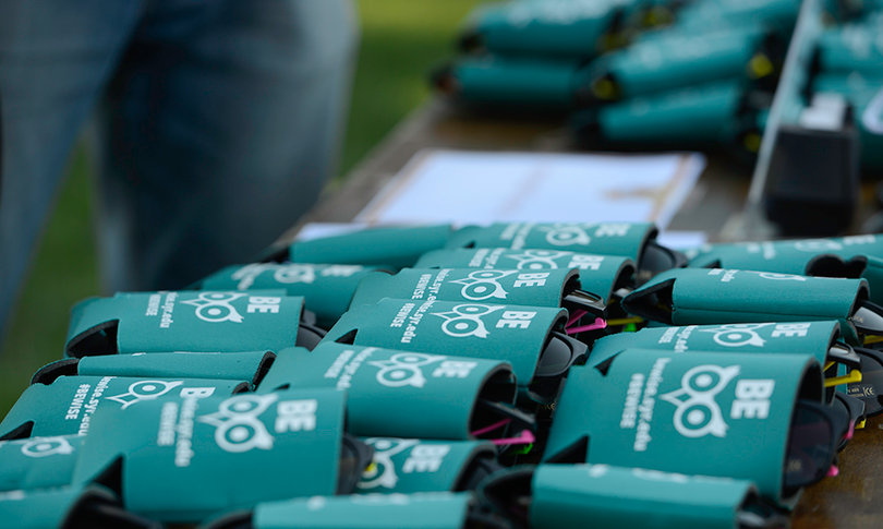 Giveaways and prizes were available at the BE Wise BE-BQ, which took place Friday on the Quad. In addition to the prizes, students could eat and play volleyball at the event, which was aimed at promoting alcohol poisoning awareness.