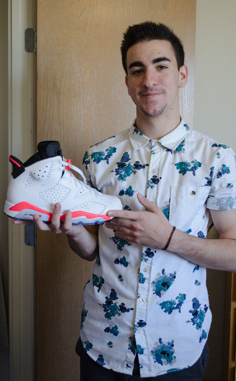 Sean Boren blends street style with high-end designers to add a unique personality to his style. Boren considers Kanye West one of his style icons.