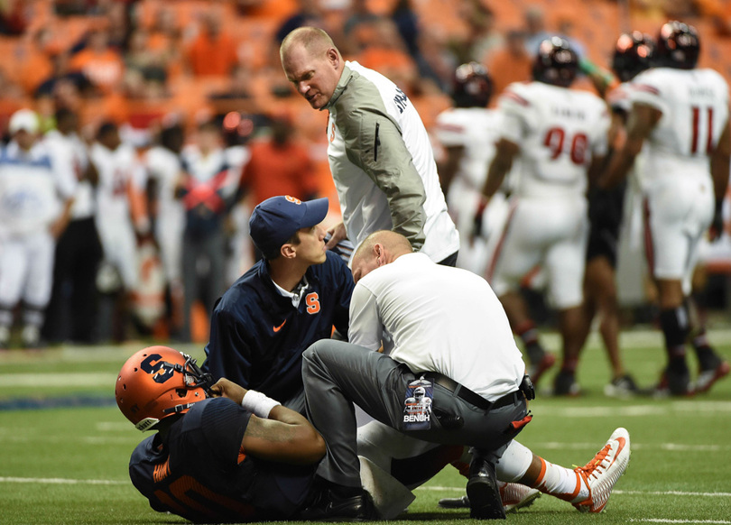 Hunt to miss 4-6 weeks with fractured fibula, SU Athletics announces