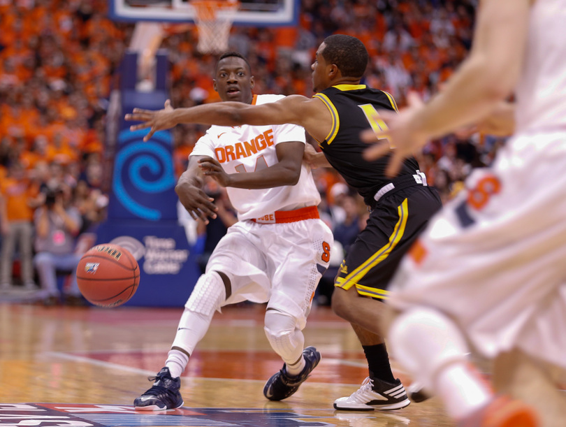 Point guard Joseph shows turnover-prone side in debut for Orange
