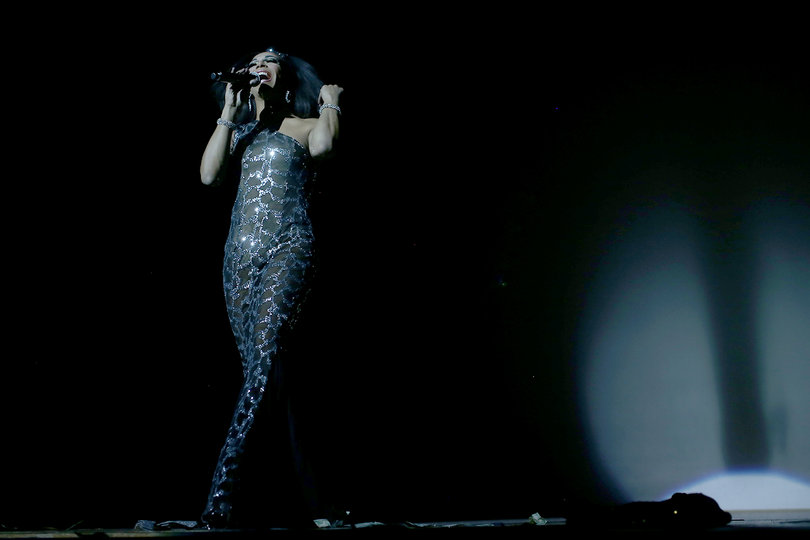 Shangela, who has appeared on the television show RuPaul's Drag Race, hosted the Totally Fabulous Drag Show for the fourth time. She also opened and closed the show with her own performances.