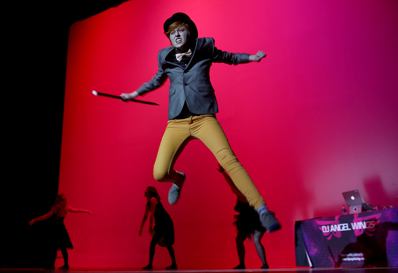 Lance Cacao and his backup dancers entertained the crowd with his performance to "Do You Take It In The Ass."