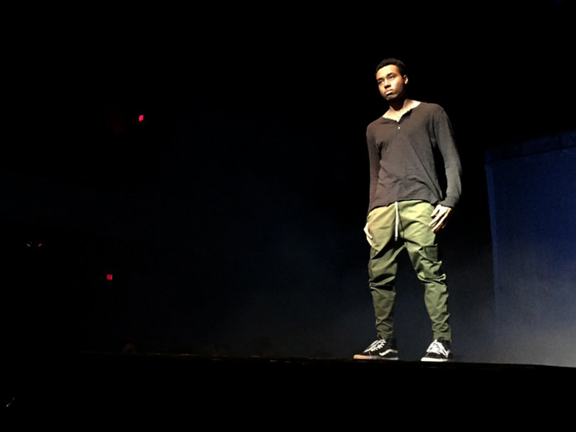 The show's theme was Ministry of Monochrome, which feature minimalist looks and designs.