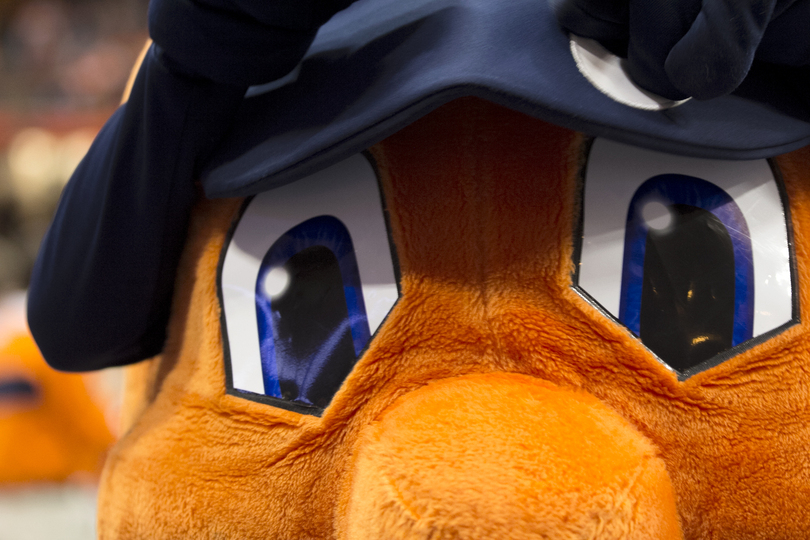Seniors share experiences, reflect on influence of SU mascot Otto the Orange