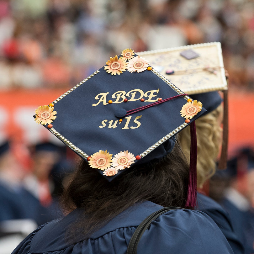 Gallery: Syracuse University students get creative with graduation caps at 2015 commencement