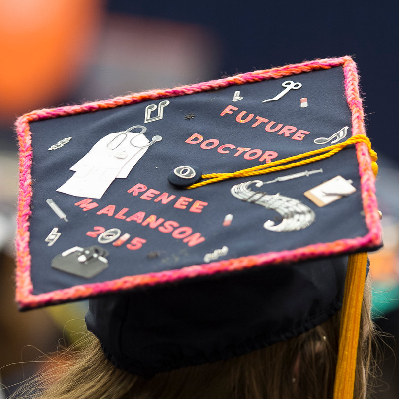 Gallery: Syracuse University students get creative with graduation caps at 2015 commencement