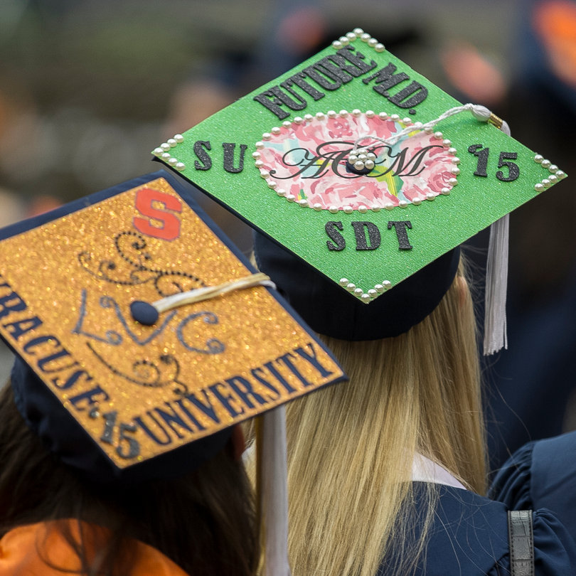 Gallery: Syracuse University students get creative with graduation caps at 2015 commencement