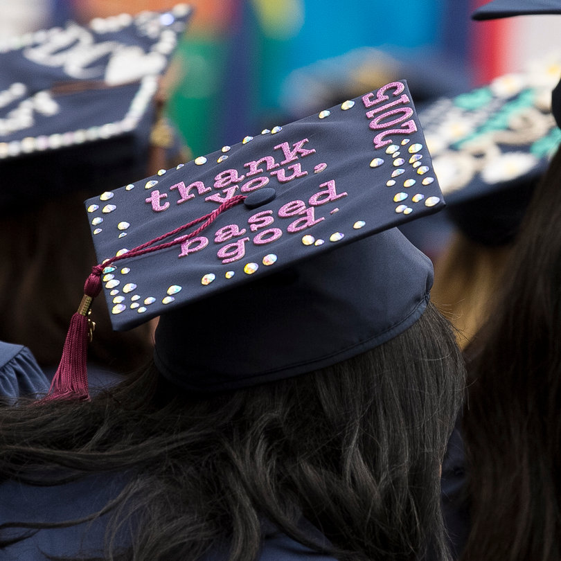 Gallery: Syracuse University students get creative with graduation caps at 2015 commencement