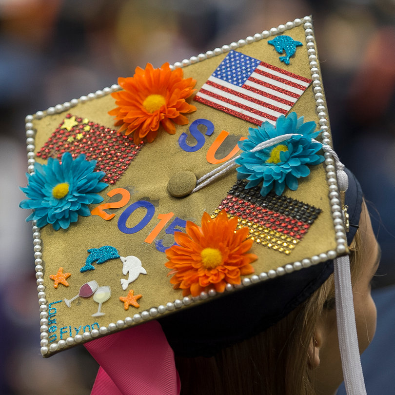 Gallery: Syracuse University students get creative with graduation caps at 2015 commencement