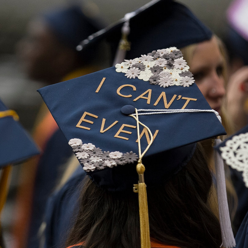 Gallery: Syracuse University students get creative with graduation caps at 2015 commencement