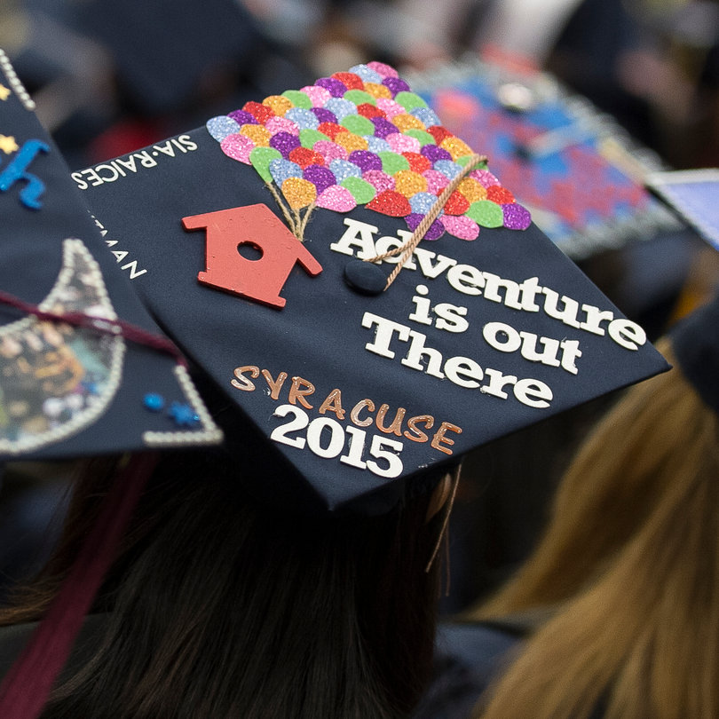 Gallery: Syracuse University students get creative with graduation caps at 2015 commencement
