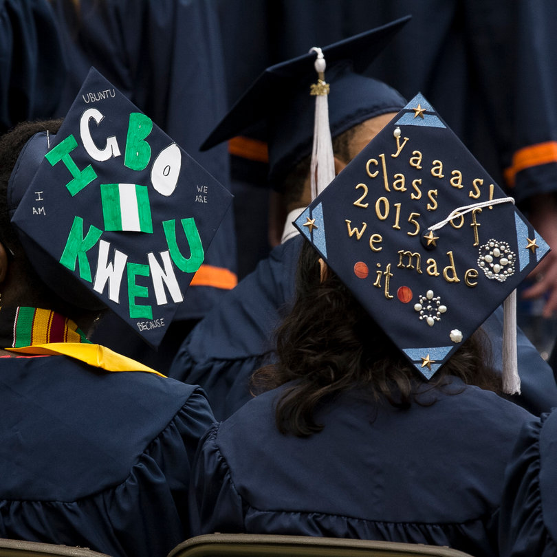 Gallery: Syracuse University students get creative with graduation caps at 2015 commencement