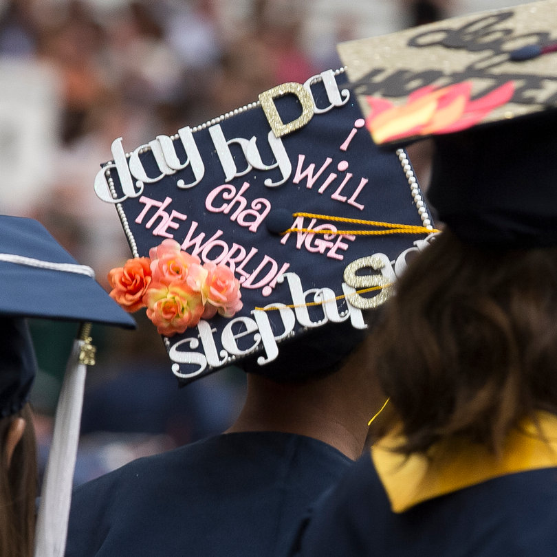 Gallery: Syracuse University students get creative with graduation caps at 2015 commencement