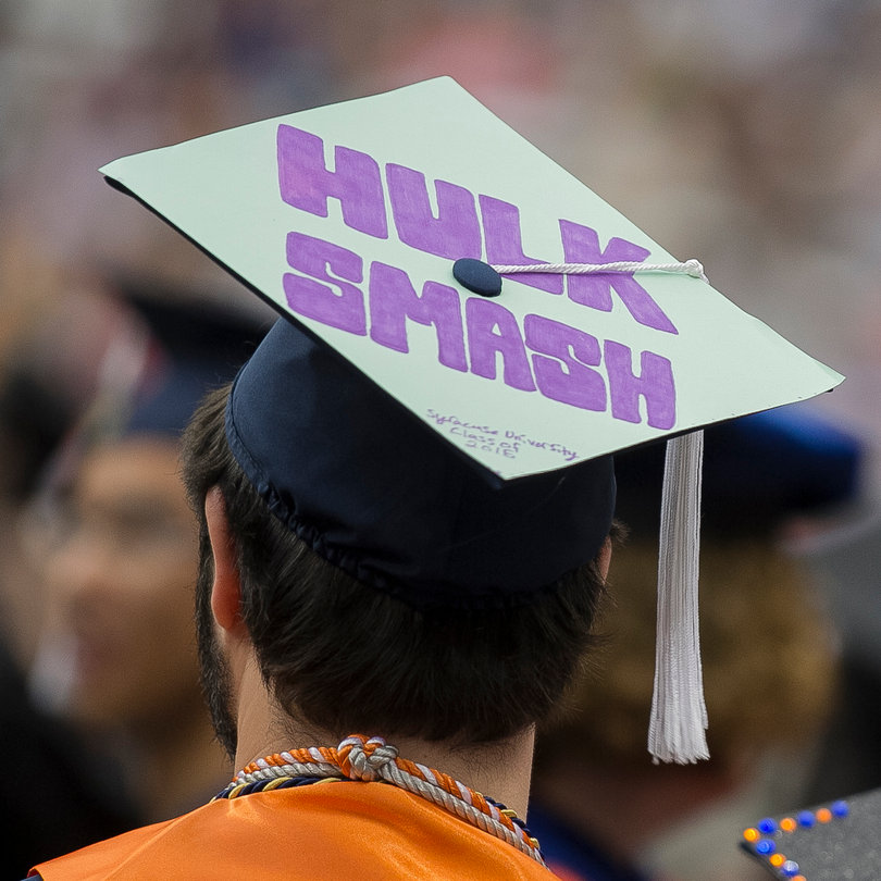 Gallery: Syracuse University students get creative with graduation caps at 2015 commencement
