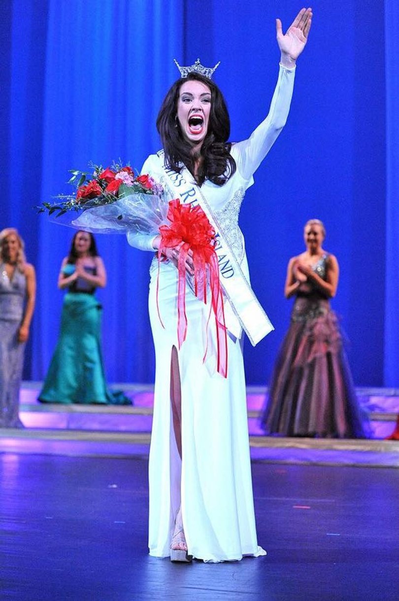 Allie Curtis, president of SA during the 57th session, was crowned Miss Rhode Island on Saturday night.