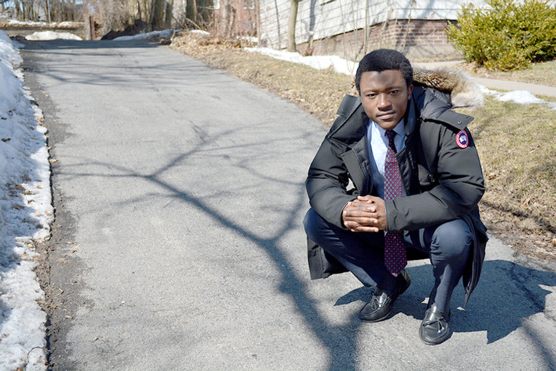 “We’re looking to disrupt the $30 billion dollar parking industry by providing a cost-effective and safe alternative to parking in busy neighborhoods."  — Michael Oviosu
<br>
Read more <a href="http://dailyorange.com/2015/03/meet-monday-michael-oviosu-2/" target="_blank">here</a>.