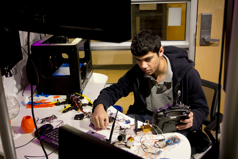 “At my high school I gave a small workshop about how to build radio-controlled aircrafts. I fly radio-controlled aircrafts and keep experimenting with different designs.” — Sahevaan Taneja<br>
Read more <a href="http://dailyorange.com/2015/02/meet-monday-sahevaan-taneja/" target="_blank">here</a>.