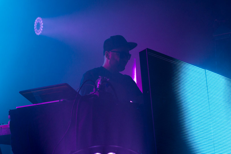 DJ Gramatik headlined the evening and excited the crowd with his beats. 