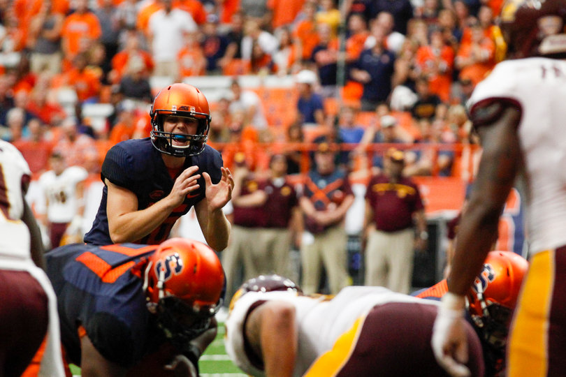 Syracuse used three quarterbacks on Saturday. 