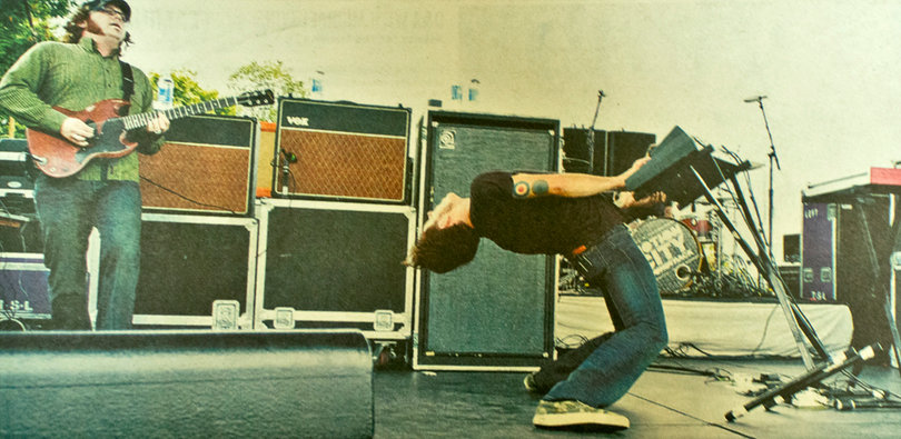 Motion City Soundtrack, along with Blackalicious, rocked the stage in 2005. Students had mixed reactions about the lineup because of the small-name bands.