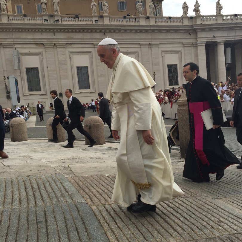 Pope Francis, pictured here in Rome, made a trip to a few U.S. cities in September, one of which was Philadelphia.