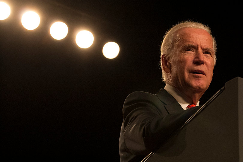 At the beginning of his remarks, the vice president, who is a Syracuse University alumnus, said it was good to be back home in Syracuse.