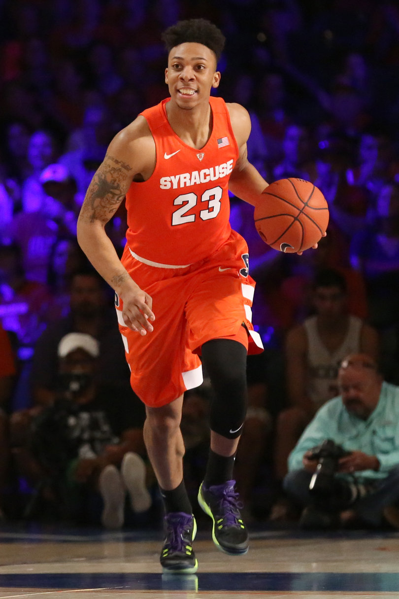 Richardson scored 13 points and collected six rebounds against UConn on Thursday. 