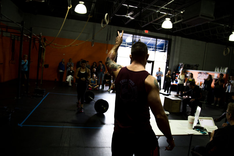 Jeff Treistman tells Amanda Bingham that this was her second attempt at a "Clean and Jerk."