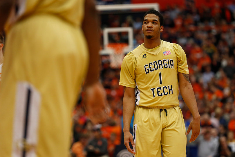 Tadric Jackson scored just one point against Syracuse in Georgia Tech's 60-57 loss. 