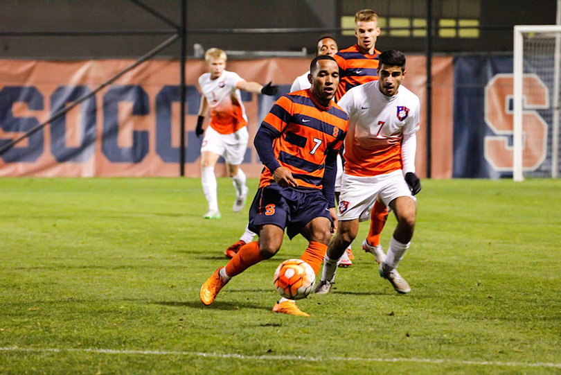 Ben Polk, a former Syracuse forward, was selected No. 20 overall by the Portland Timbers in the first round of the MLS SuperDraft on Thursday. Polk only played one season at SU.