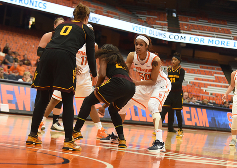 Syracuse prepares to face toughest test yet in Duke forward Azurá Stevens