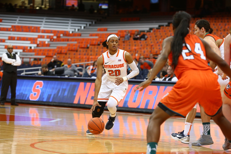 Brittney Sykes shows evolved skill set in Syracuse’s 91-32 win against Texas Rio Grande Valley