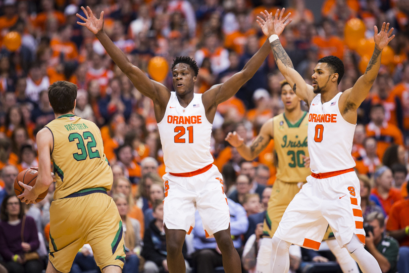 Syracuse smashes No. 25 Notre Dame in 81-66 upset