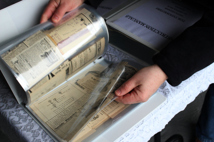 Hawxhurst boasts 197 magazines and newspaper advertisements in the collection.  
 
