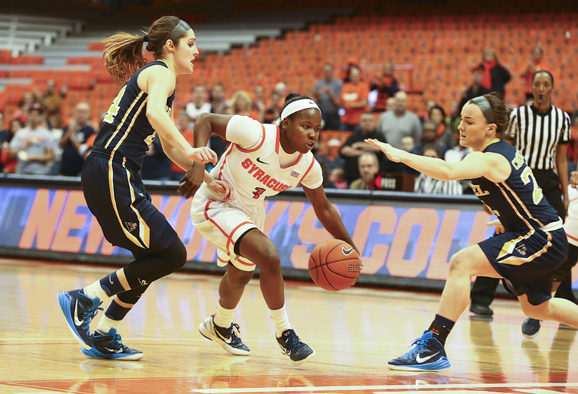 Alexis Peterson helping Syracuse as a distributor, not just as a scorer