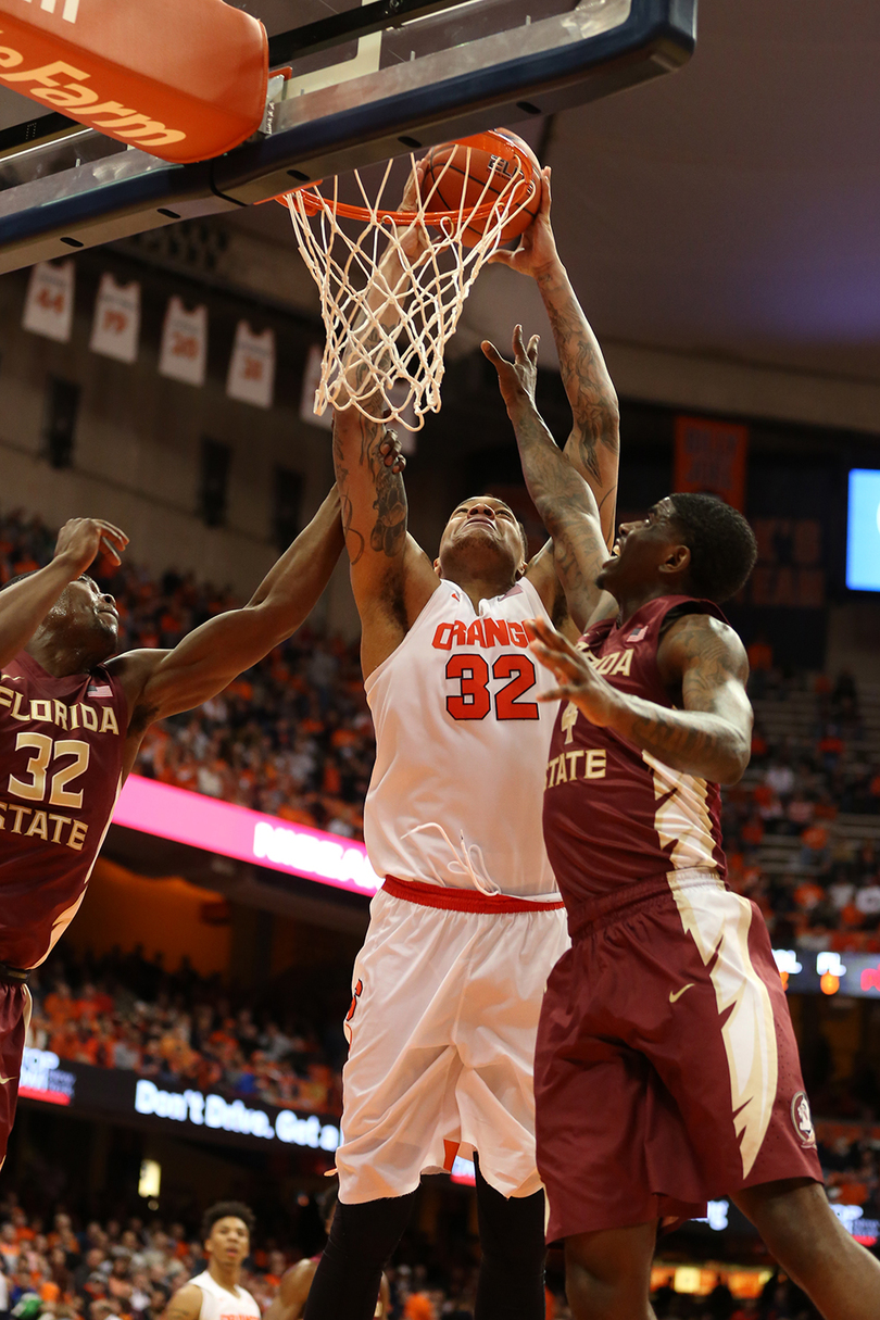 Dajuan Coleman&#8217;s early second-half run pushes Syracuse past Florida State in blowout win