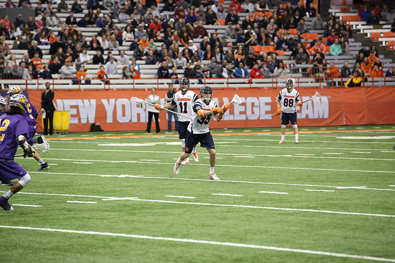 Paolo Ciferri passes the ball. He took two shots in the game.
