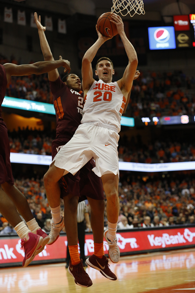 Tyler Lydon battles foul trouble, helps Syracuse pull away late in win