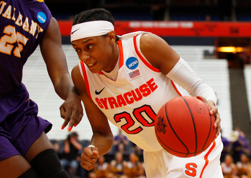Sykes made her presence felt (24 points) while playing in the postseason for the first time since she tore her ACL in the Round of 64 in 2014.