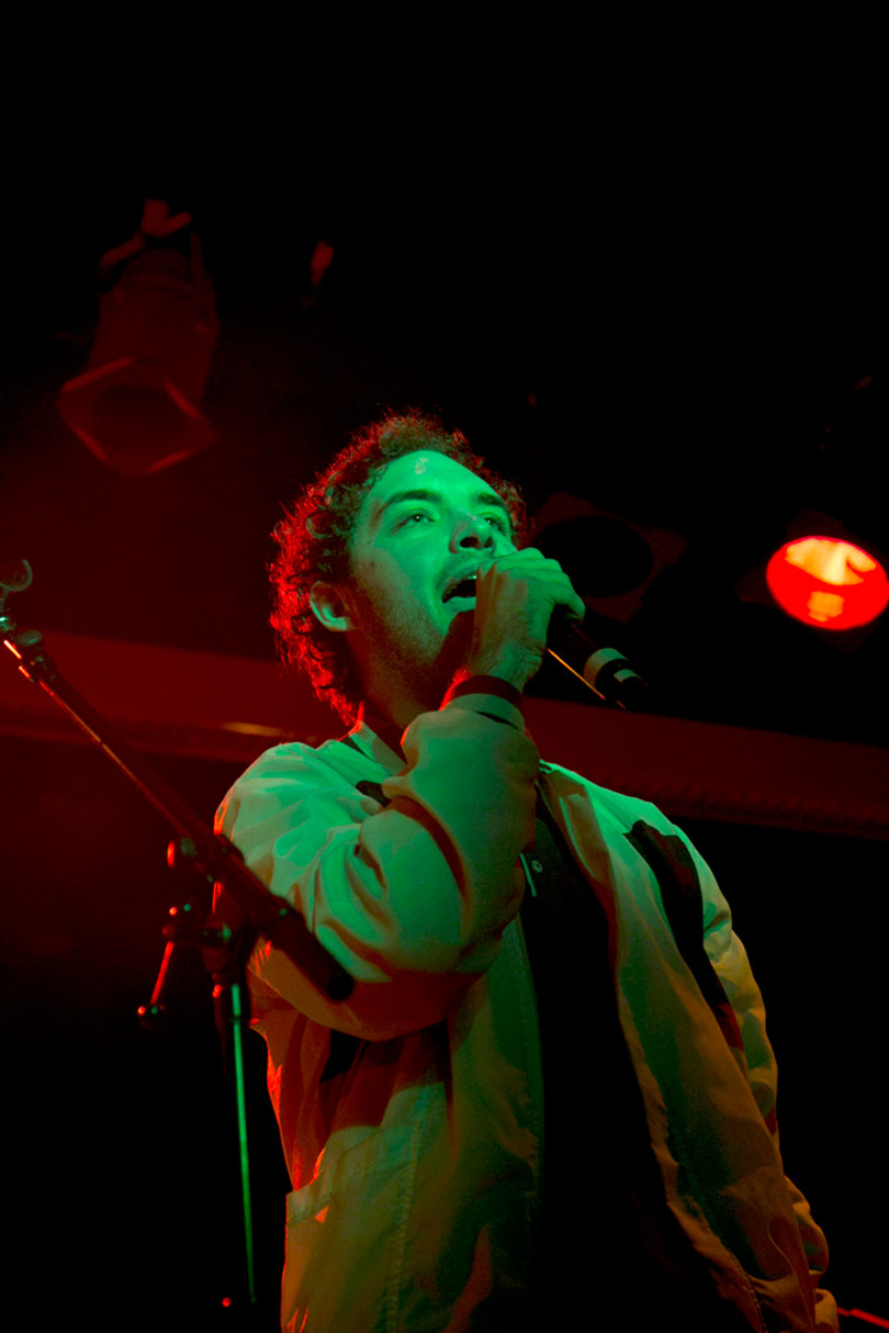 Prelow's music had a chill vibe that relaxed the audience and provided a strong contrast to Coleman Hell's louder, more upbeat songs.