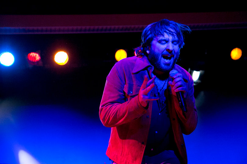 Coleman Hell performed in the Schine Underground venue as the first performance of the semester in the Bandersnatch concert series.
