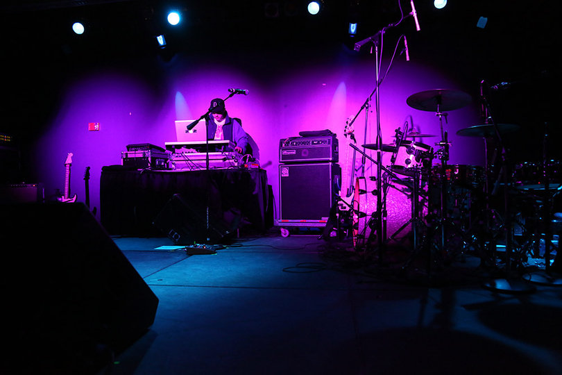 The Free Nationals accompanied .Paak during his performance.