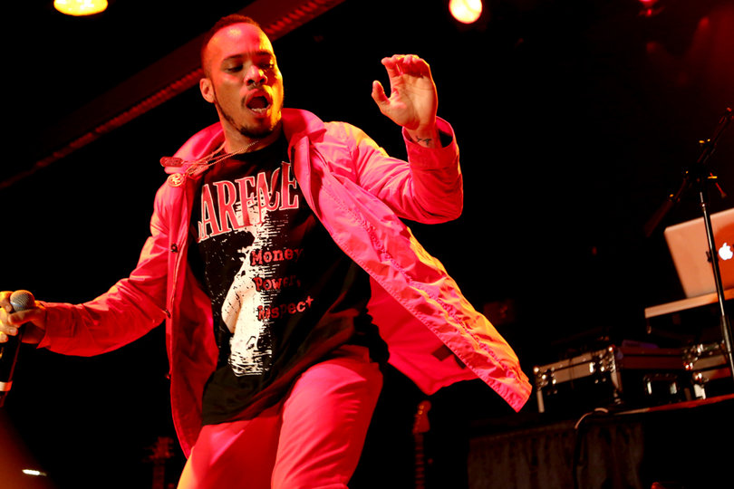 .Paak said Wednesday night's performance at Schine Underground was his first college show.
