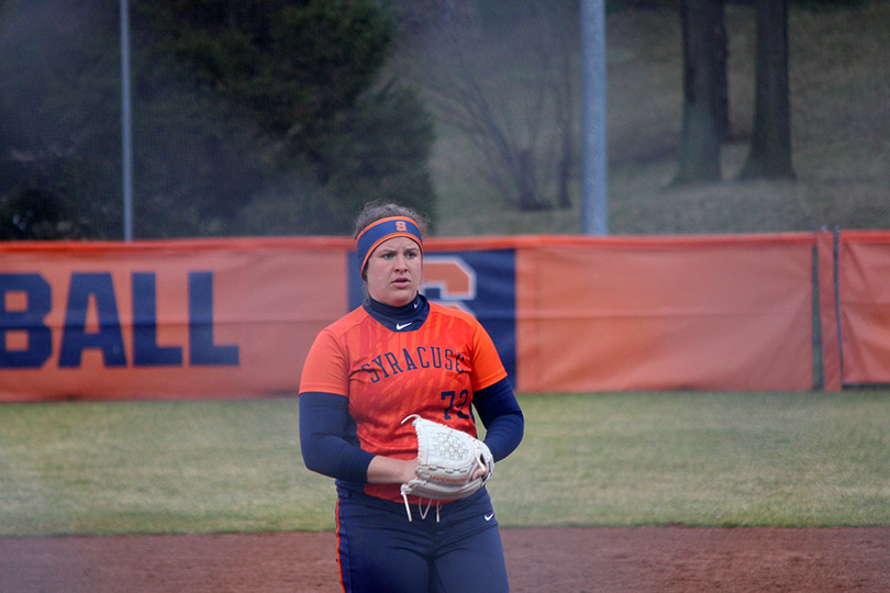 AnnaMarie Gatti throws complete-game shutout to cap off Syracuse’s doubleheader sweep of Niagara